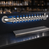 Thumbnail image #4 for Glastender Pipe Wall Draft Dispensing Tower with 12 Faucets, Glycol-Cooled, Mirror Finish