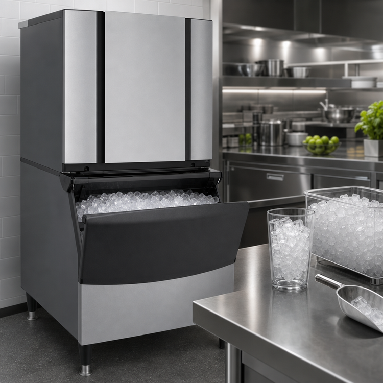 Product image #5 for Ice-O-Matic Elevation Series Full Cube Self-Contained Water-Cooled Modular Cube Ice Maker, 22.25 Inch, R290