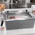 Thumbnail image #4 for Delfield 6-Gallon Self-Contained Drop-In Ice Cream Dipping Freezer with Stainless Steel Lid