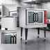 Thumbnail image #4 for Vulcan VC4GC Single Deck Standard Depth Gas Convection Oven with Computer Controls and 5-Rack Capacity