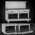 Thumbnail image #4 for Southbend Ultimate 60-Inch Gas Restaurant Range with 10 Open Burners and 2 Standard Ovens