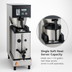 Thumbnail image #4 for BUNN BrewWISE Single Soft Heat Satellite Coffee Brewer, 1-1/2 Gallon Server Capacity, 120V