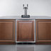 Thumbnail image #4 for Summit Appliance 24-Inch ADA-Compliant Built-In Floating Tap Dual Tap Beer Kegerator, Panel-Ready Door