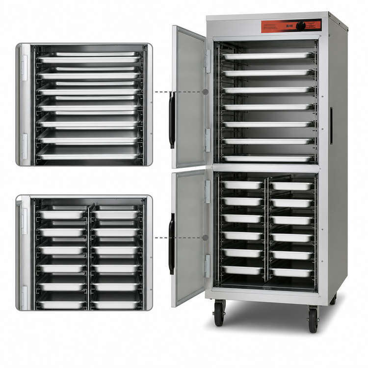 Product image #4 for Vulcan Institutional Series Mobile Heated Holding/Transport Cabinet, 15 Sheet Pan Capacity