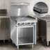 Thumbnail image #4 for Imperial Spec Series 24-Inch Heavy-Duty Gas Add-A-Unit Griddle Range with Thermostatic Controls and Open Cabinet Base