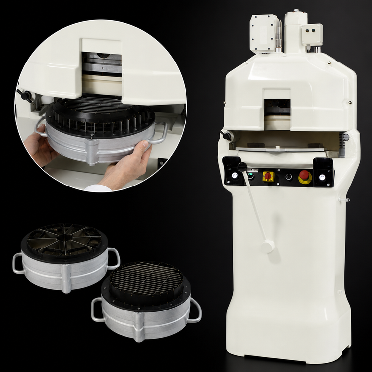 Product image #4 for Erika Record EASY 9/21 RH Semi-Automatic Dough Divider/Rounder