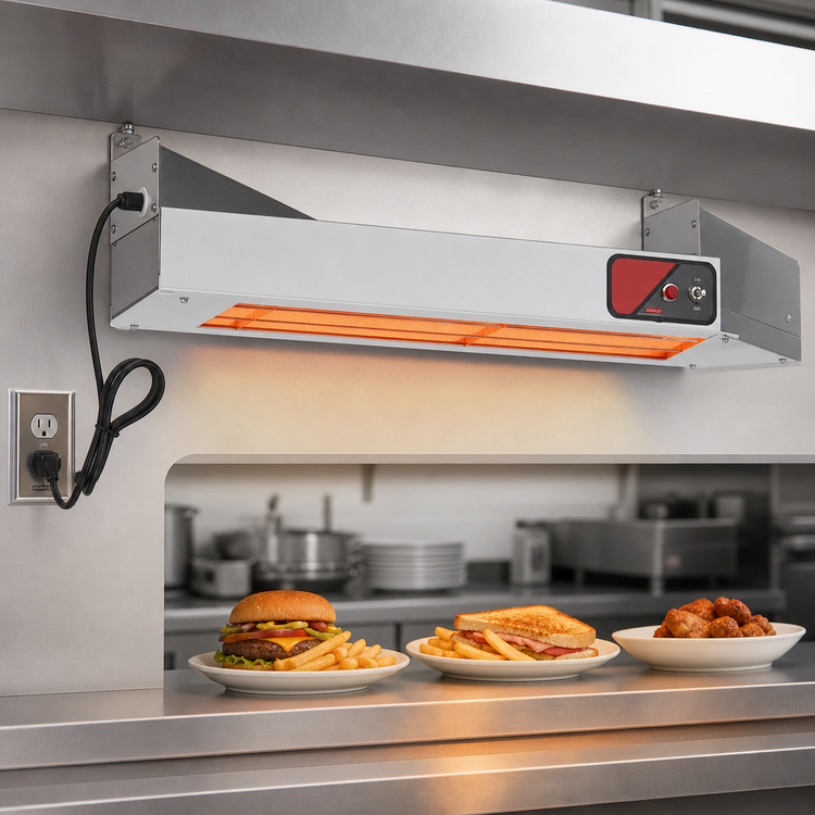 Product image #4 for Nemco 60-Inch Single Strip Heater with Infinite Temperature Control and Cord & Plug