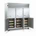 Thumbnail image #4 for Traulsen Spec-Line Three-Section Standard-Depth Reach-In Heated Holding Cabinet with Half-Height Solid Doors