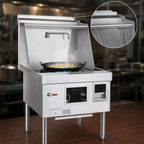 Thumbnail image #4 for Town Equipment York Y-1-SS 36-Inch Gas Single-Chamber Wok Range with Water-Cooled Top and Chinese Swing Faucet