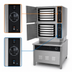 Thumbnail image #4 for Groen HyPlus 2-Compartment Gas Pressureless Steamer with 24-Inch Cabinet Base, 5-Pan Capacity per Compartment