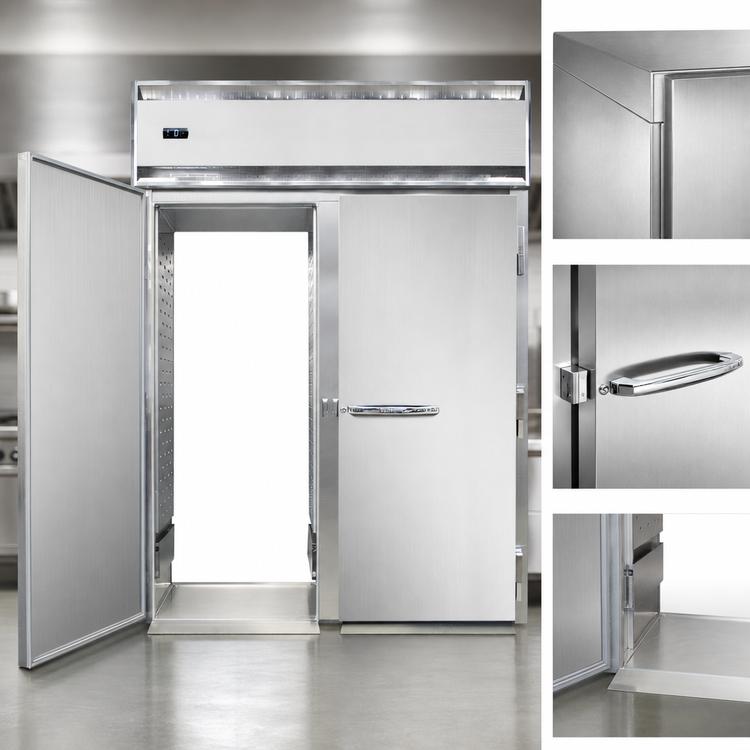 Product image #4 for Continental Refrigerator Designer Line D2FINSART Two-Section Standard Depth Roll-Thru Freezer