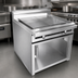 Thumbnail image #4 for Titan JTRH-24IP 24-Inch Gas Heavy Duty Plancha Top Range with Cabinet Base