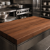 Thumbnail image #4 for Boos Block Edge Grain American Black Walnut Kitchen Countertop, 96 x 38 x 3 Inch, Varnique Finish