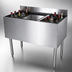 Thumbnail image #4 for CHOICE 48-Inch Underbar Combo Ice Bin and Cocktail Unit with Bottle Wells and 10-Circuit Cold Plate