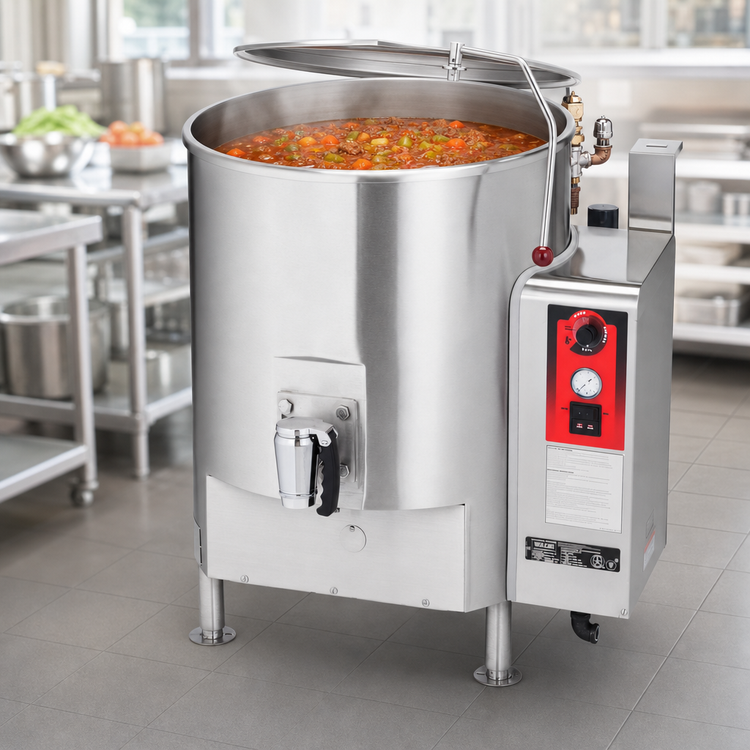 Product image #5 for Vulcan GT100E 100-Gallon Fully Jacketed Gas Stationary Kettle