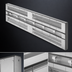 Thumbnail image #4 for Hatco Glo-Ray Aluminum Max Watt Dual Infrared Strip Heater, 66 Inch Wide, 6-Inch Spacer, Unlighted