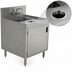 Thumbnail image #4 for Prestige Wet/Dry Waste Cabinet with Hinged Door, Hand Sink, Waste Chute, and Splash-Mount Faucet