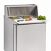 Thumbnail image #5 for Delfield Mega Top 27-Inch Wide Single-Section Refrigerated Prep Table with 9 1/6-Size Pan Top