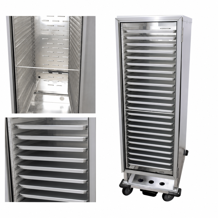 Product image #4 for Omcan Heated Proofer Cabinet, Cabinet Only, Holds 35 Full-Size 18 x 26 Sheet Pans