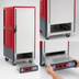 Thumbnail image #4 for Metro C5 3 Series 3/4-Height Heated Holding Cabinet with Solid Door and Universal Wire Slides