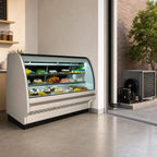 Thumbnail image #4 for Howard-McCray HMC, Bakery Service Case R-CBS40E-4C-LED Refrigerated Bakery Display Case, 51.5-Inch, Curved Glass, Remote Refrigeration