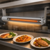 Thumbnail image #4 for Vollrath 54-Inch Low Profile Unlighted Heat Strip with Chrome Powder Coat Finish, 208V Direct Wired
