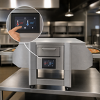 Thumbnail image #4 for Hot Rocks CLASSIC 7022 SINGLE Single-Stack Natural Gas Stone Conveyor Pizza Oven, 70 x 22 in. Surface, Touchscreen Controls