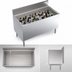 Thumbnail image #4 for Krowne Royal Series Underbar Chill Master Stainless Steel Beer Bin, 48 x 24 Inches, 12-Case Capacity