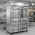 Thumbnail image #3 for Continental Refrigerator 1FXNSSGDHD Extra-Extra-Wide One-Section Display Freezer with Glass Half Doors