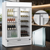 Thumbnail image #4 for Beverage-Air MarketMax 52-Inch Wide 2-Section Dual-Temp Reach-In Wine Merchandiser