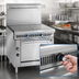 Thumbnail image #4 for Imperial Spec Series 36-Inch Heavy Duty Modular Gas Hot Top Range with (2) 18-Inch Hot Tops