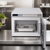 Thumbnail image #4 for Panasonic PRO1 1200W Compact Countertop Commercial Microwave Oven, 0.6 Cu. Ft., 120V