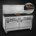 Thumbnail image #4 for Southbend Ultimate 60-Inch Gas Restaurant Range with 4 Open Burners, 36-Inch Charbroiler, and 2 Standard Ovens