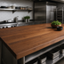Thumbnail image #4 for John Boos Boos Block American Black Walnut Kitchen Countertop, 96 x 42 x 3 Inch, Edge Grain, Varnique Finish