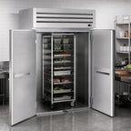Thumbnail image #4 for True Mfg. - General Foodservice SPEC SERIES STG2RRT-2S-2S-HC Two-Section Roll-Thru Refrigerator with Front & Rear Solid Swing Doors