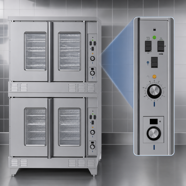 Product image #4 for Signature Summit Series Double-Deck Full-Size Standard-Depth Electric Convection Oven