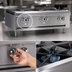 Thumbnail image #4 for Southbend HDO-48 48-Inch Gas Countertop Hot Plate with 8 Open Burners