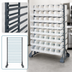 Thumbnail image #4 for Quantum Double-Sided Rail Rack with 16 Rails and 96 Clear Bins