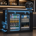 Thumbnail image #4 for Everest Refrigeration EBB59G-SD Two-Section Sliding Glass Door Back Bar Cooler, 24 Inch Deep, 17 Cu. Ft.