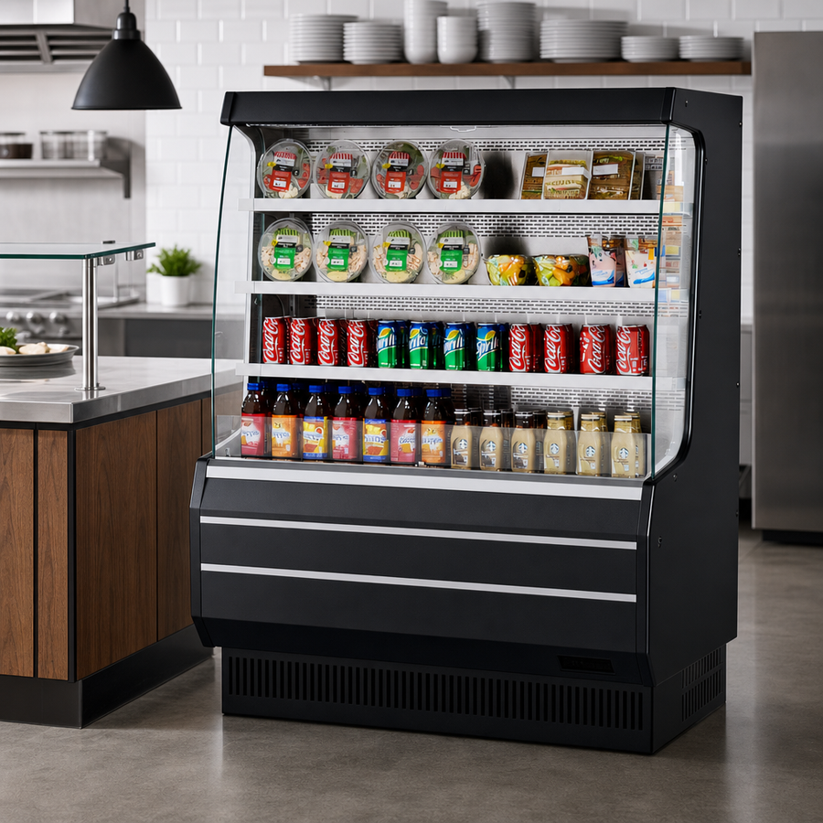 Open Front Display Design