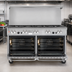 Thumbnail image #4 for Southbend Ultimate 60-Inch Gas Restaurant Range with 5 Burners, 24-Inch Griddle and 2 Convection Ovens
