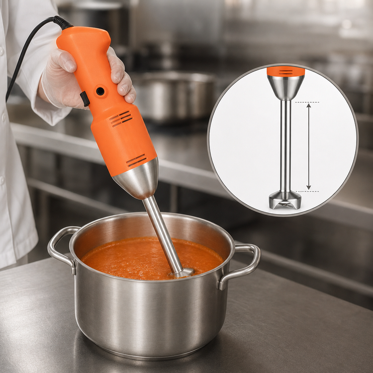 Product image #4 for Dynamic MD95 Mini Series Variable-Speed Immersion Blender with 6.5-Inch Stainless Steel Shaft