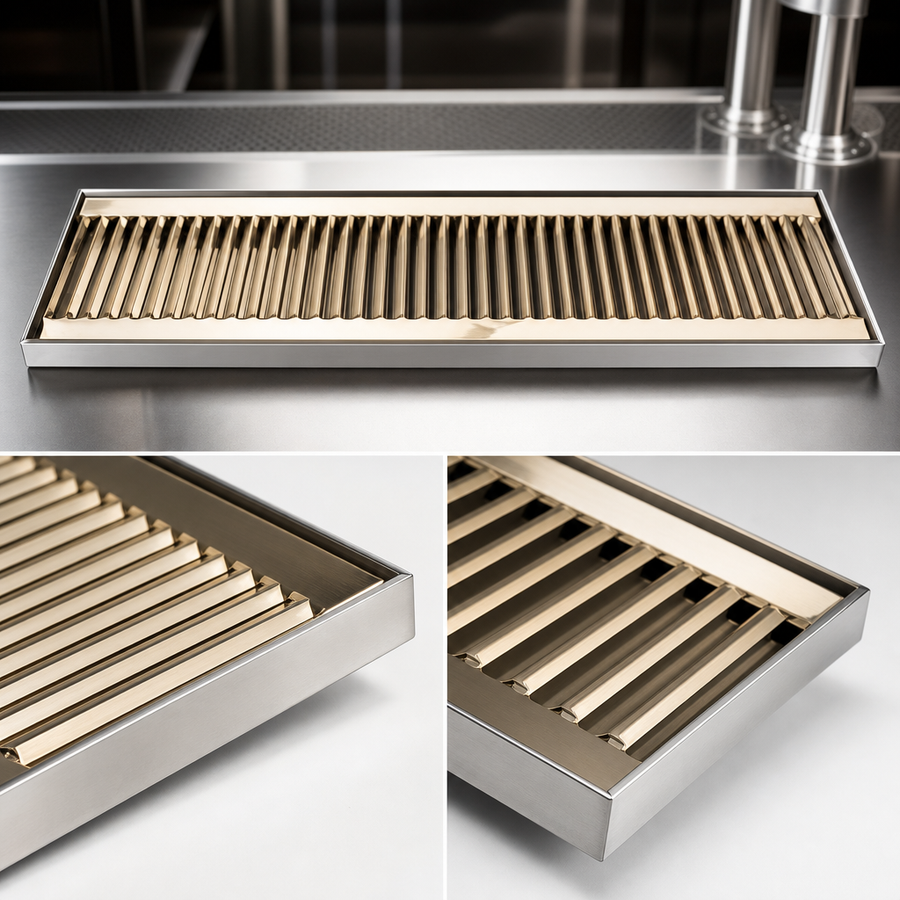 18-Gauge Stainless Steel Tray