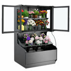 Thumbnail image #4 for Structural Concepts Allure FC2DR Self-Service Refrigerated Floral Merchandiser, Remote DX, 6-Bucket Lower Display, 50-3/4"W