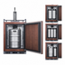 Thumbnail image #5 for Summit Commercial 24-Inch Panel-Ready Indoor/Outdoor Beer Kegerator, Built-In/Freestanding, Single Tap, Stainless Steel, 5.6 Cu. Ft.