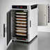 Thumbnail image #5 for Metro HotBlox™ Narrow 8-Pan Pass-Thru Insulated Holding Cabinet, Digital Touchscreen, Solid Doors, Countertop/Stacking, 120V