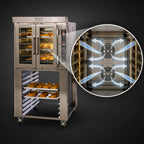 Thumbnail image #4 for Doyon Baking Equipment (Middleby) Jet-Air JA6 Single-Deck Full-Size Electric Convection Oven with Steam Injection, 6-Pan Capacity