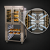 Thumbnail image #4 for Jet-Air JA6 Single-Deck Full-Size Electric Convection Oven with Steam Injection, 6 Pan Capacity