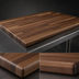 Thumbnail image #4 for Boos Block Blended Edge Grain American Black Walnut Kitchen Countertop, 48 x 27 x 1-1/2 Inch, Penetrating Oil Finish