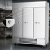 Thumbnail image #5 for Beverage Air Horizon Series Three-Section Reach-In Refrigerator, 70.19 Cu. Ft., Solid Doors, Bottom-Mounted Self-Contained, Stainless Steel